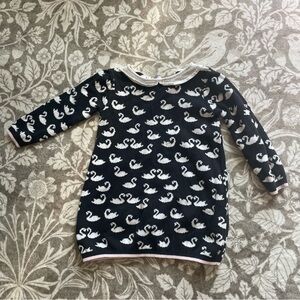 Gymboree Black and White Buttoned Garment